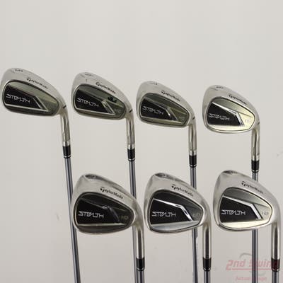 TaylorMade Stealth HD Iron Set 5-PW AW Fujikura Speeder NX 50 Graphite Regular Right Handed STD
