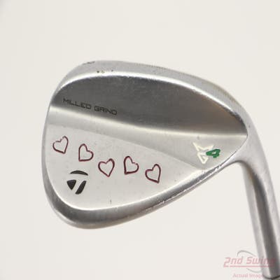 TaylorMade Milled Grind 4 Chrome Wedge Lob LW 58° 11 Deg Bounce SB UST Mamiya Recoil 65 F3 Graphite Regular Right Handed 34.75in