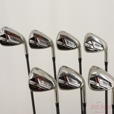 Cobra 2023 Air X Iron Set 5-PW AW Cobra Ultralite 50 Graphite Regular Right Handed STD