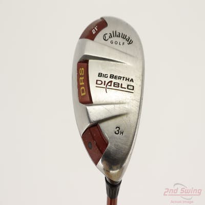 Callaway Big Bertha Diablo Hybrid 3 Hybrid 21° Callaway BB Diablo Hybrid Graphite Stiff Right Handed 40.5in