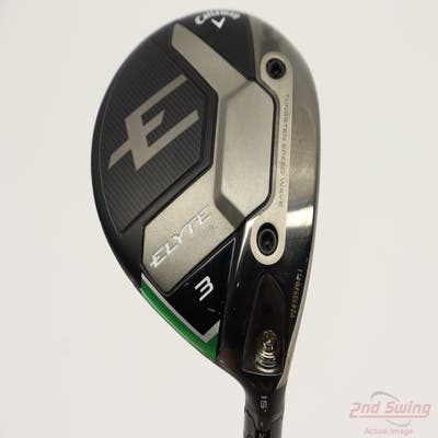 Callaway Elyte Fairway Wood 3 Wood 3W 15° Project X Denali Charcoal 60 Graphite Stiff Right Handed 43.25in