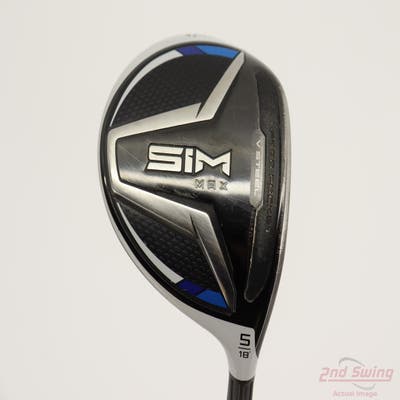 TaylorMade SIM MAX Fairway Wood 5 Wood 5W 18° Fujikura Ventus Red 5 Graphite Regular Right Handed 41.25in