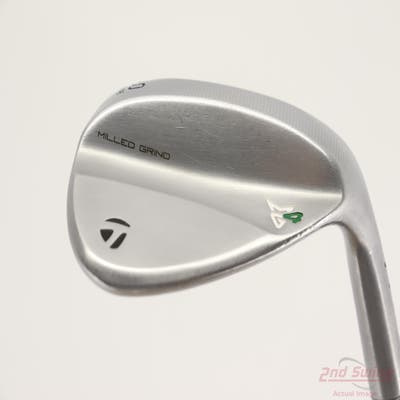 TaylorMade Milled Grind 4 Chrome Wedge Lob LW 60° 8 Deg Bounce LB True Temper Dynamic Gold Tour Issue 115 Steel Wedge Flex Right Handed 35.0in