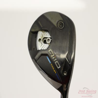 TaylorMade Qi10 Tour Fairway Wood 3 Wood 3W 15° Project X HZRDUS Black Gen5 70 Graphite X-Stiff Right Handed 43.25in