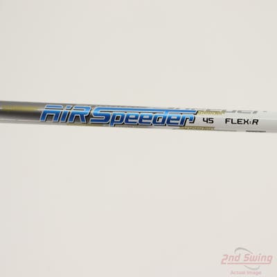 Used W/ TaylorMade RH Adapter Fujikura Air Speeder 25 45 Driver Shaft Regular 44.75in