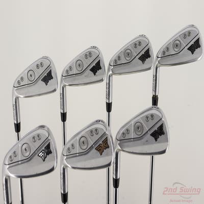 PXG 0311 P GEN6 Iron Set 4-PW FST KBS Tour Steel Stiff Left Handed +1 1/4"