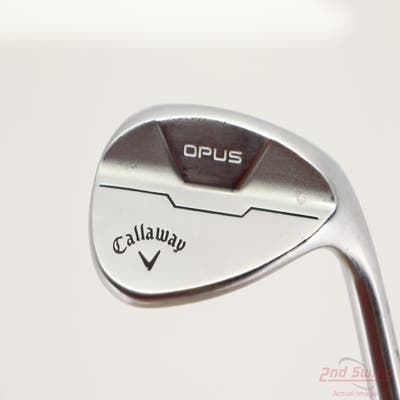 Callaway Opus Brushed Chrome Wedge Sand SW 54° 12 Deg Bounce S Grind True Temper Dynamic Gold Mid 115 Wedge Steel Wedge Flex Right Handed 35.25in