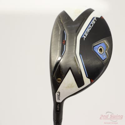 Cobra Aerojet Fairway Wood 3 Wood 3W 15° Mitsubishi Kai'li Blue 60 Graphite Stiff Left Handed 42.75in