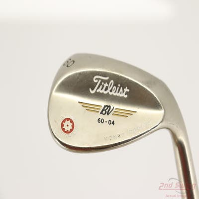 Titleist 2009 Vokey Spin Milled Black Wedge Lob LW 60° 4 Deg Bounce Titleist Vokey BV Steel Wedge Flex Right Handed 35.25in