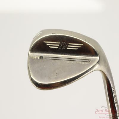 Titleist Vokey SM9 Brushed Steel Wedge Sand SW 56° 12 Deg Bounce D Grind Titleist Vokey BV Steel Wedge Flex Right Handed 35.25in