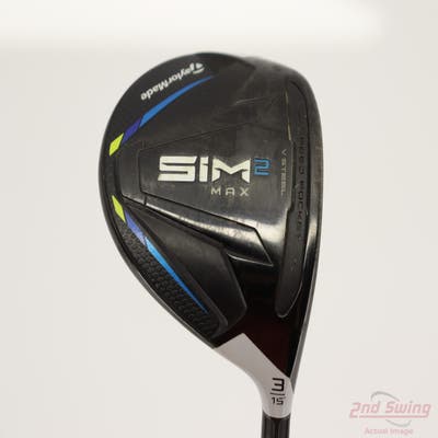 TaylorMade SIM2 MAX Fairway Wood 3 Wood 3W 15° Fujikura Ventus Blue 6 Graphite Stiff Right Handed 43.5in
