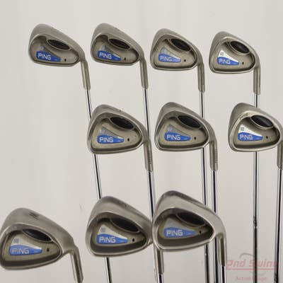 Ping G2 Iron Set 3-PW SW LW Ping AWT Steel Regular Right Handed +1/4"