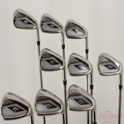 Callaway Paradym Ai Smoke HL Iron Set 5-PW AW GW SW Callaway RCH 65w Graphite Senior Right Handed +1/4"