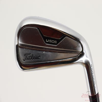 Titleist U-505 Utility Iron 3 Utility Stock Steel Shaft Steel Stiff Right Handed 39.25in
