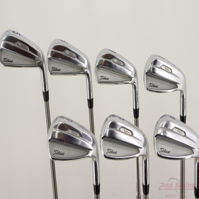 Titleist 2021 T100S Iron Set 5-PW AW Aerotech SteelFiber i110cw Graphite Stiff Right Handed +1/2"
