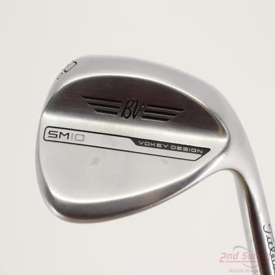 Titleist Vokey SM10 Tour Chrome Wedge Lob LW 60° 12 Deg Bounce D Grind Aerotech SteelFiber i110cw Graphite Stiff Right Handed 36.25in