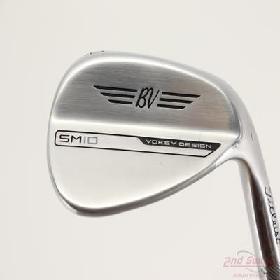 Titleist Vokey SM10 Tour Chrome Wedge Gap GW 50° 8 Deg Bounce F Grind True Temper Dynamic Gold 105 Steel Wedge Flex Right Handed 35.75in