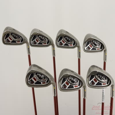 Ping G15 Iron Set 4-PW Ping TFC 149I Graphite Stiff Right Handed Yellow Dot STD