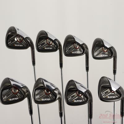 TaylorMade Burner 2.0 Iron Set 4-PW GW TM Burner 2.0 85 Steel Stiff Right Handed +1/2"