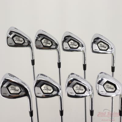 Titleist 718 AP3 Iron Set 4-PW AW True Temper AMT Black R300 Steel Regular Right Handed +1 1/4"