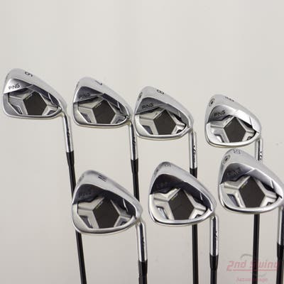 Ping G430 Iron Set 6-PW AW GW ALTA CB Black Graphite Senior Right Handed -1/4"