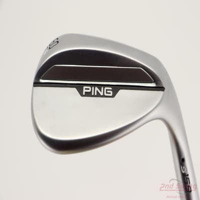 Ping s159 Chrome Wedge Lob LW 60° 6 Deg Bounce T Grind Stock Steel Shaft Steel Wedge Flex Right Handed 35.25in