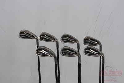 Ping G25 Iron Set 5-PW AW Ping TFC 189i Graphite Stiff Right Handed Green Dot 38.5in