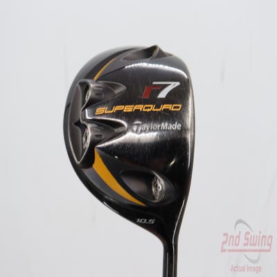 TaylorMade R7 Superquad Driver 10.5° Stock Graphite Shaft Graphite Regular Right Handed 45.0in