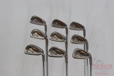 Ping i3 Blade Iron Set 2-PW Stock Steel Shaft Steel Stiff Right Handed White Dot 38.0in