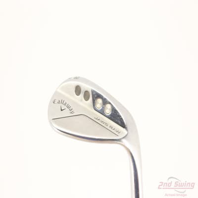 Callaway Jaws Raw Chrome Wedge Lob LW 58° 12 Deg Bounce X Grind Dynamic Gold Spinner TI Steel Wedge Flex Right Handed 35.0in