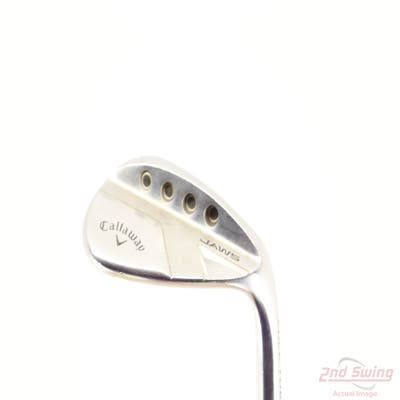 Callaway Jaws Full Toe Raw Face Chrome Wedge Lob LW 58° 10 Deg Bounce True Temper Dynamic Gold 115 Graphite Wedge Flex Right Handed 35.0in