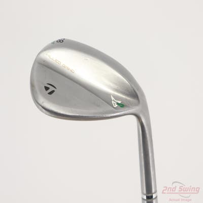 TaylorMade Milled Grind 4 Chrome Wedge Lob LW 58° 7 Deg Bounce LBV True Temper Dynamic Gold Tour Issue 115 Steel Wedge Flex Right Handed 35.0in