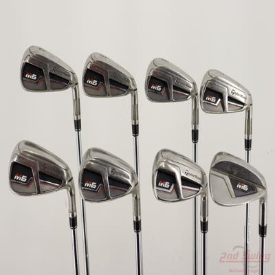 TaylorMade M6 Iron Set 4-PW AW True Temper Dynamic Gold X100 Steel X-Stiff Right Handed +1/4"