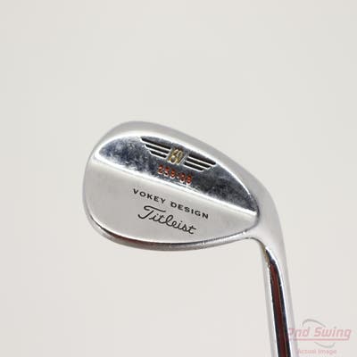 Titleist Vokey Chrome 200 Wedge Lob LW 58° 8 Deg Bounce True Temper Dynamic Gold Steel Wedge Flex Right Handed 35.25in