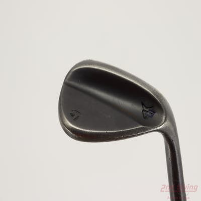 TaylorMade Milled Grind 3 Raw Black Wedge Lob LW 58° 11 Deg Bounce SB True Temper Dynamic Gold Tour Issue 115 Steel Stiff Right Handed 35.0in