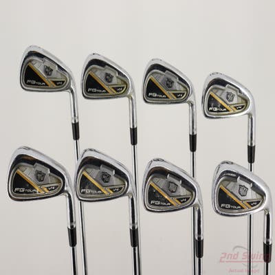 Wilson Staff FG Tour V4 Forged Iron Set 3-PW Nippon N.S. Pro Prototype Steel Stiff Right Handed +1/4"