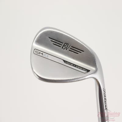 Titleist Vokey SM10 Tour Chrome Wedge Gap GW 48° 10 Deg Bounce F Grind Aerotech SteelFiber i95cw Graphite Stiff Right Handed 35.75in