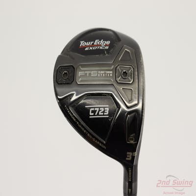 Tour Edge Exotics C723 Fairway Wood 3 Wood 3W 15° Project X HZRDUS Black Gen5 60 Graphite X-Stiff Right Handed 43.5in
