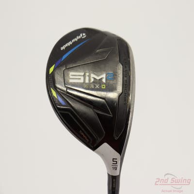 TaylorMade SIM2 MAX-D Fairway Wood 5 Wood 5W 19° Fujikura AIR Speeder 45 Graphite Regular Right Handed 42.5in