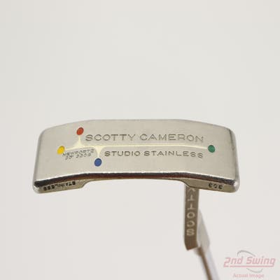 Titleist Scotty Cameron Studio Stainless Newport 2 Putter Steel Right Handed 36.75in