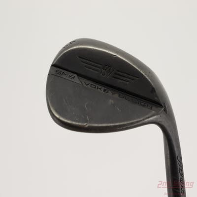 Titleist Vokey SM8 Jet Black Wedge Sand SW 54° 12 Deg Bounce D Grind Titleist Vokey BV Steel Wedge Flex Right Handed 36.5in