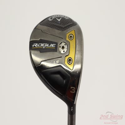 Callaway Rogue ST LS Fairway Wood 3 Wood 3W 15° Fujikura Ventus Red Velocore 6 Graphite X-Stiff Right Handed 43.5in