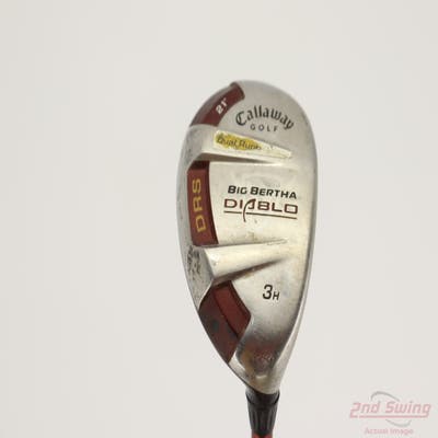 Callaway Big Bertha Diablo Hybrid 3 Hybrid 21° Callaway BB Diablo Hybrid Graphite Stiff Right Handed 40.5in