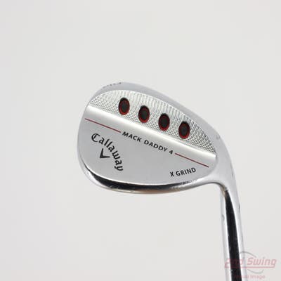 Callaway Mack Daddy 4 Chrome Wedge Lob LW 60° 12 Deg Bounce X Grind True Temper Dynamic Gold Tour Issue S200 Steel Wedge Flex Right Handed 35.0in
