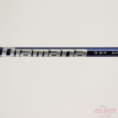 Used W/ Ping RH Adapter Mitsubishi Golf Diamana TB-Series 80 Fairway Shaft Tour X-Stiff 41.75in