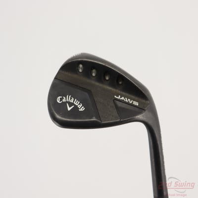 Callaway Jaws Full Toe Raw Black Wedge Lob LW 58° 10 Deg Bounce True Temper Dynamic Gold 115 Steel Wedge Flex Right Handed 35.0in