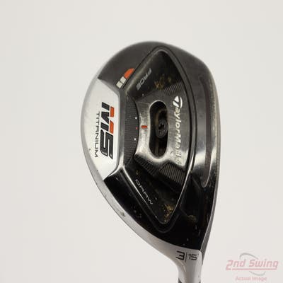 TaylorMade M5 Fairway Wood 3 Wood 3W 15° Mitsubishi Tensei CK Orange 65 Graphite Stiff Right Handed 43.25in