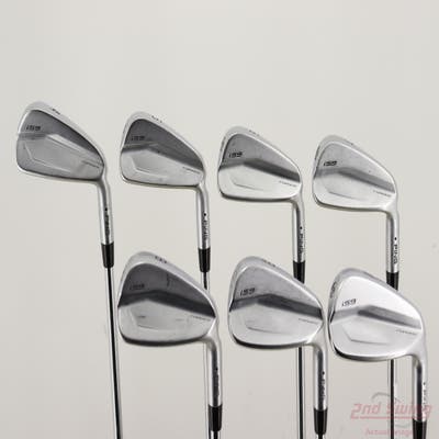 Ping i59 Iron Set 4-PW FST KBS Tour-V 120 Steel X-Stiff Right Handed Black Dot +1/2"