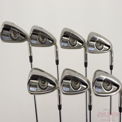 Ping 2016 G Iron Set 4-PW Nippon NS Pro Modus 3 Tour 105 Steel Stiff Right Handed White Dot +1/4"