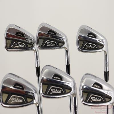 Titleist 712 AP2 Iron Set 6-PW AW Stock Steel Shaft Steel Stiff Right Handed +1/2"